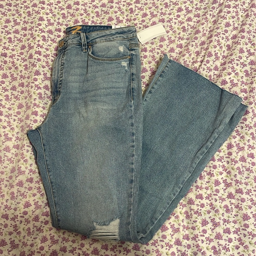 Seven7 Felicity High Rise Slim Flare Jeans Size 12